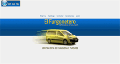 Desktop Screenshot of elfurgonetero.com